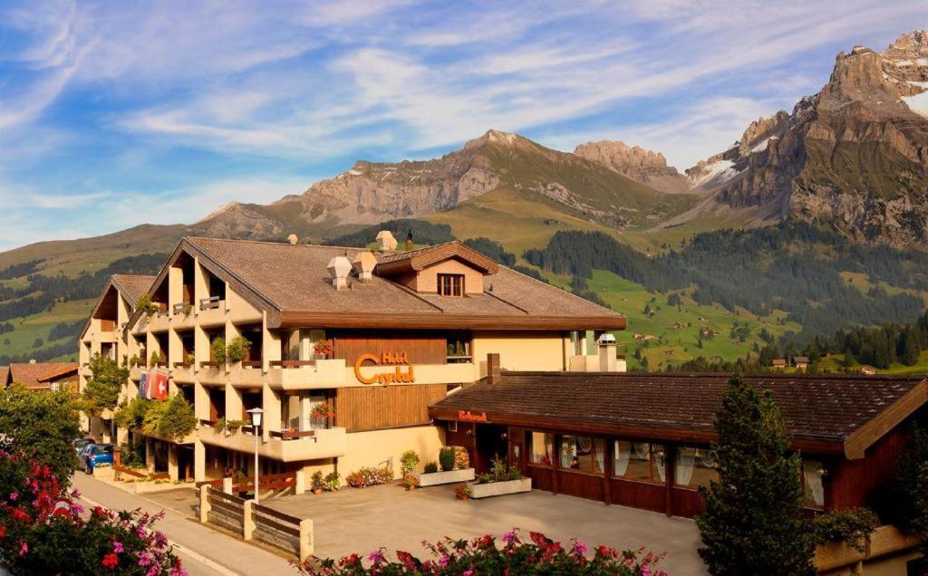 Fewo Fernsicht Crystal Adelboden Dış mekan fotoğraf