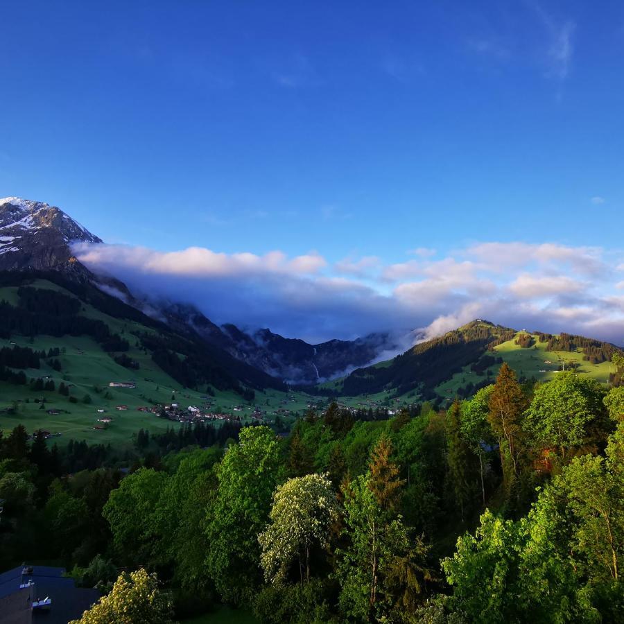 Fewo Fernsicht Crystal Adelboden Dış mekan fotoğraf