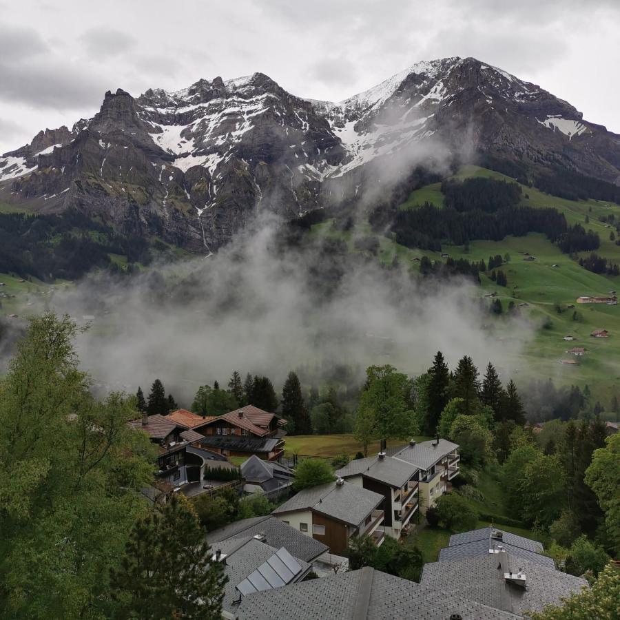 Fewo Fernsicht Crystal Adelboden Dış mekan fotoğraf